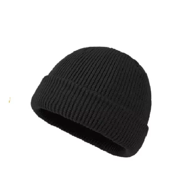 Chapeau tricoté pour hommes et femmes casquettes laine mode Simple chaud Skullies bonnets solide aut