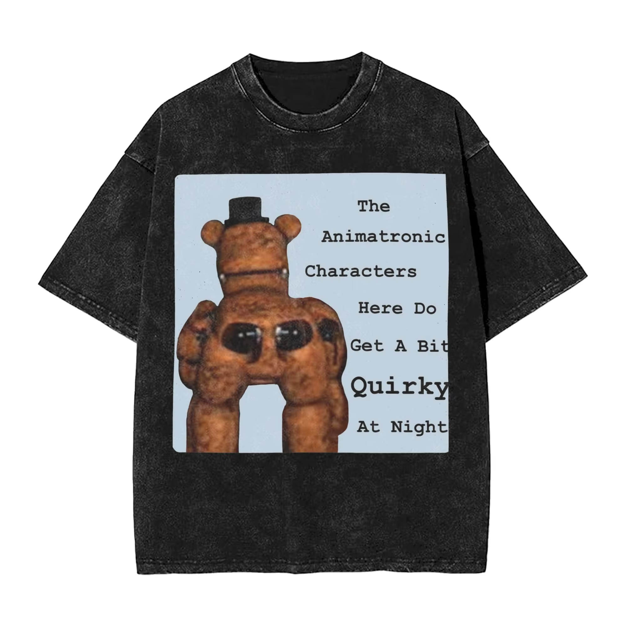 Hommes femmes était T-shirts FNAF à Freddys chemise imprimée vêtements surdimensionnés T-shirts
