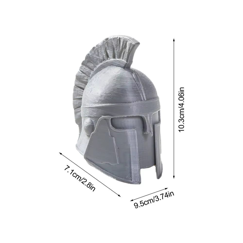 Bouchon d'attelage impression 3D dessin animé drôle gladiateur en forme de couvercle de Tube bouchon
