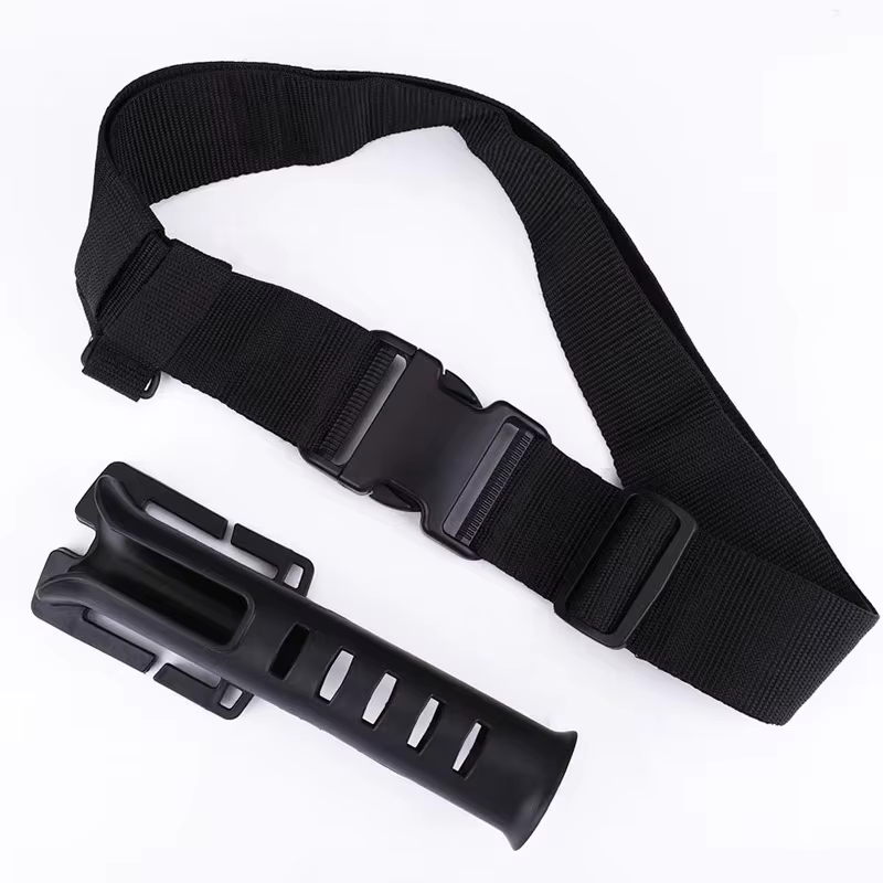Porte-canne Portable, accessoire d'équipement de pêche avec taille réglable, dispositif d'insertion 
