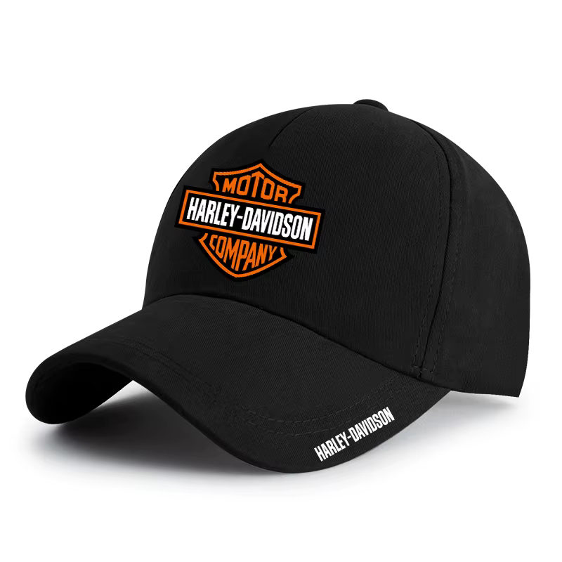 Casquette 3D en forme de bec de canard pour Harley Davidson Sportster, casquette MOTO, casquette de 