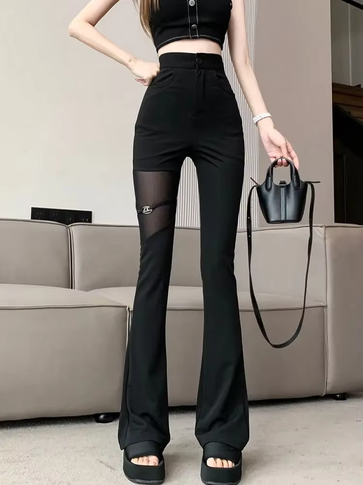 Pantalon femme coton fluide pantalon pour femme taille haute tout moyen décontracté Xxl vêtements ch
