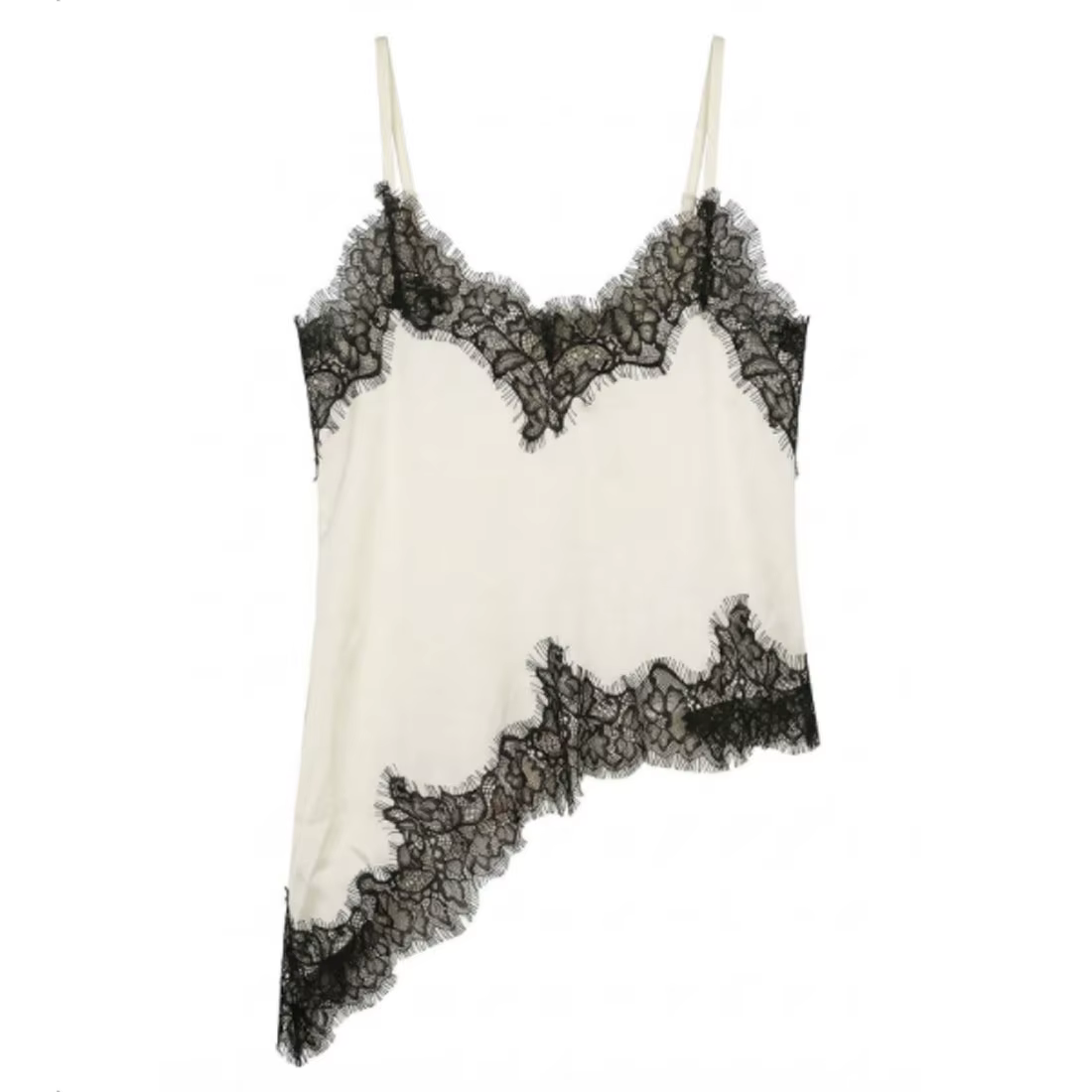 HH – Nouveaux hauts débardeurs en dentelle pour femme, sexy, dos nu, ourlet asymétrique, pour l'été,