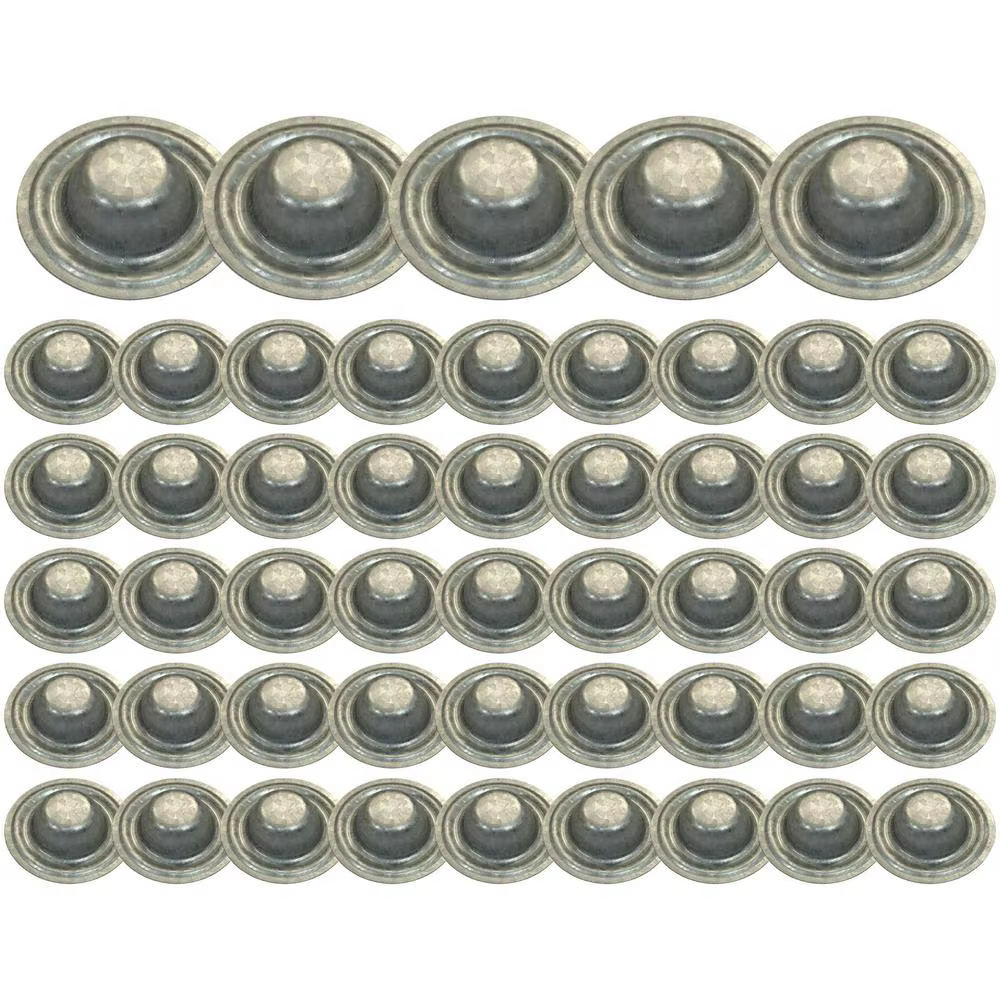 Capuchons de vis pour toiture métallique, 50 pièces, étanches, pour la protection des propriétaires,