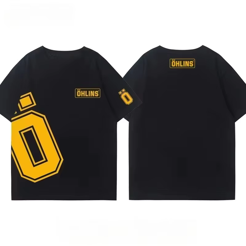 T-shirt avec logo de la marque suédoise légendaire Shock Absorber, équipement classique pour fans de