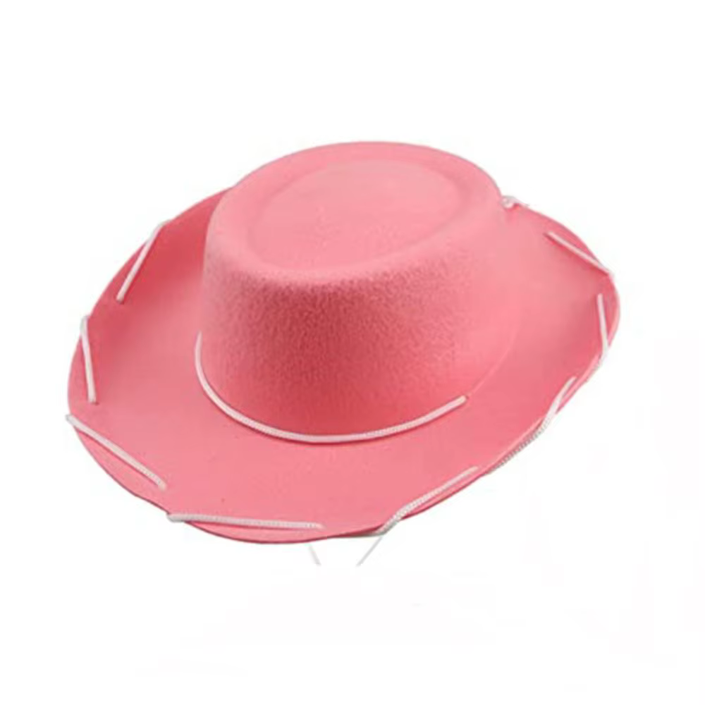 Accessoire de Cowboy à la mode, chapeau de Cowboy, chapeau de princesse en feutre réglable, accessoi