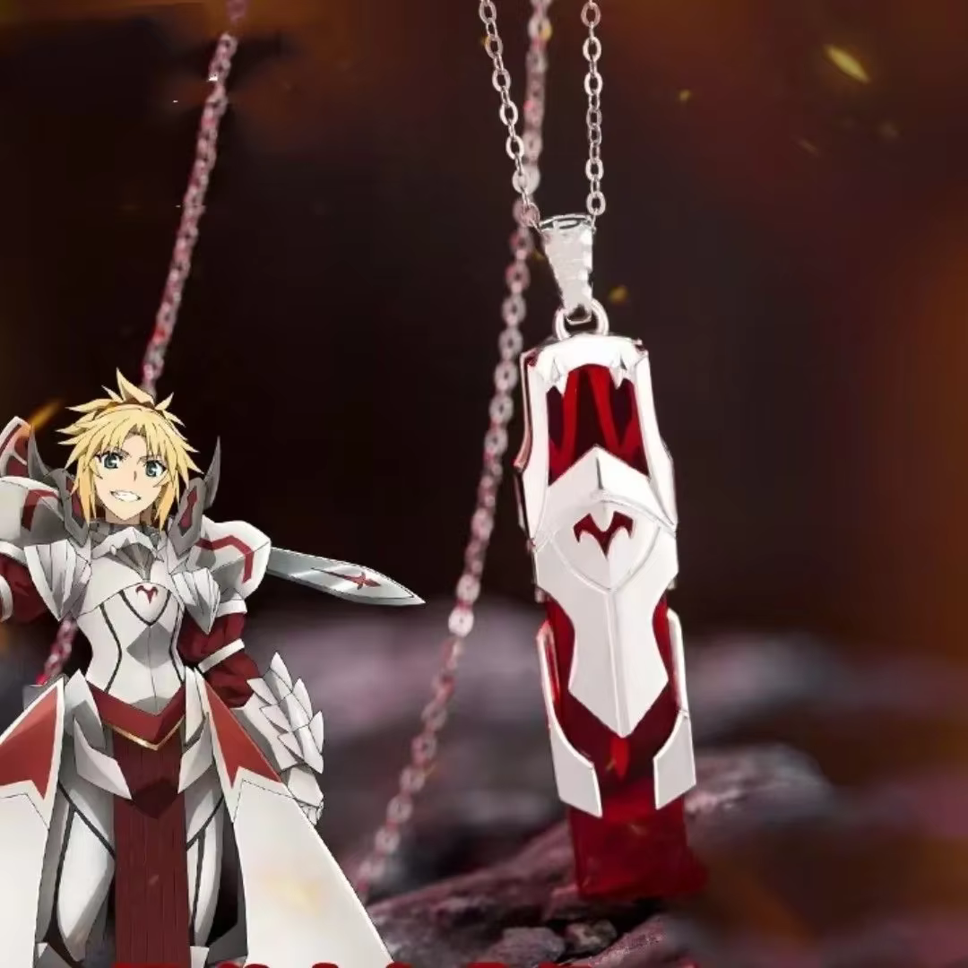 Ins Fate – collier d'accessoires d'animation co-marqué, pendentif modéré sabre, bijoux Fgo