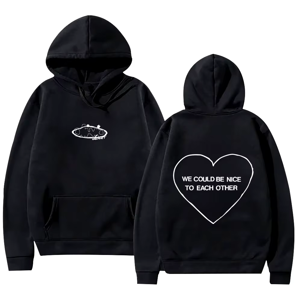 Sweat-shirt à capuche Nice To Each Other Olivia Dean Merch pour hommes et femmes, sweat-shirt Haraju