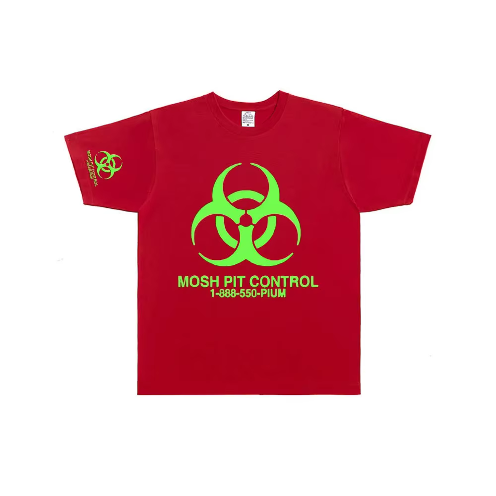 Homixide Gang Mosh Pit Control T-shirt Playboi Carti Opium Merch T-shirt HXG T-shirts Hommes Femmes 