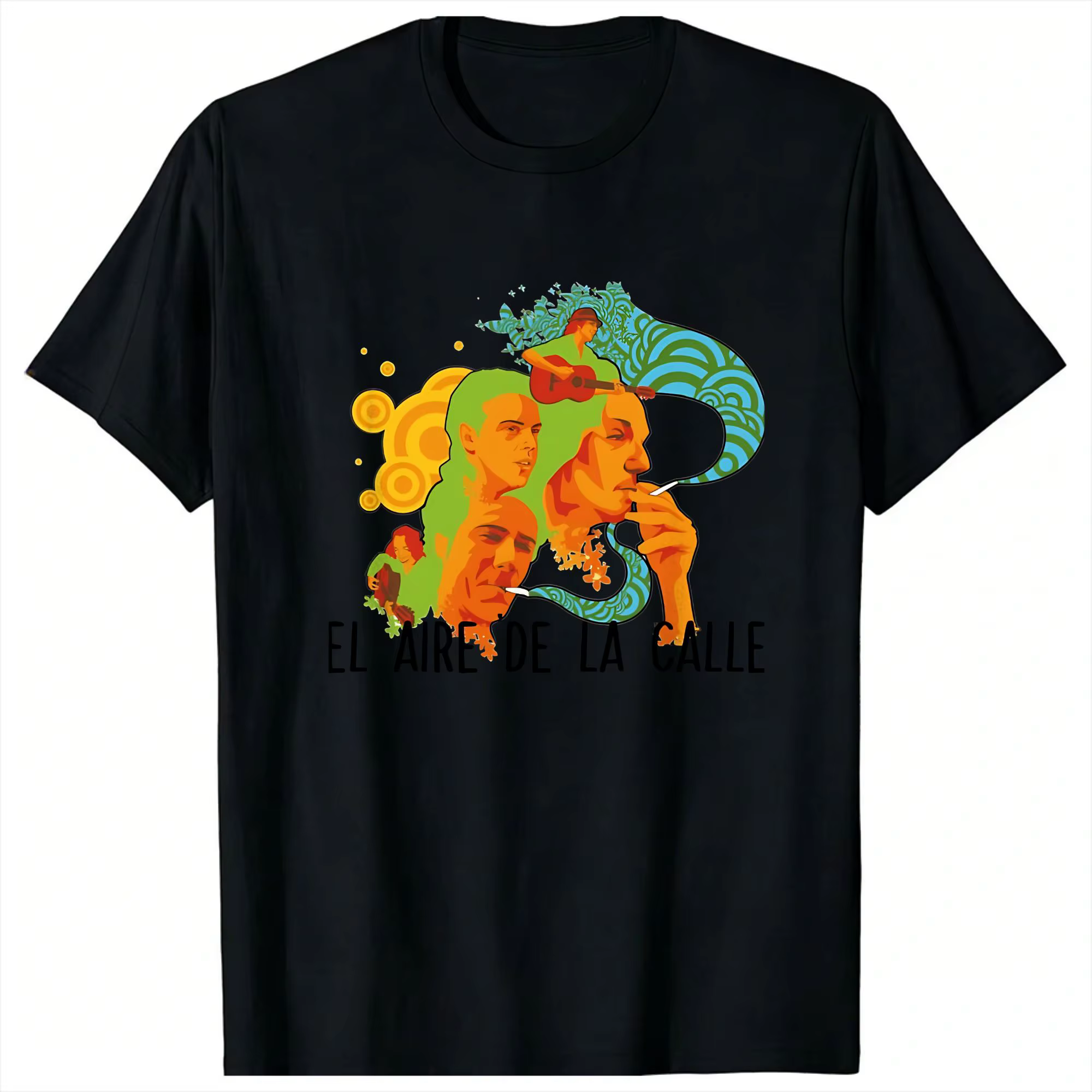 T-shirts pour hommes Los Delinqüentes, col rond, tendance, personnalisables, grande taille, vêtement