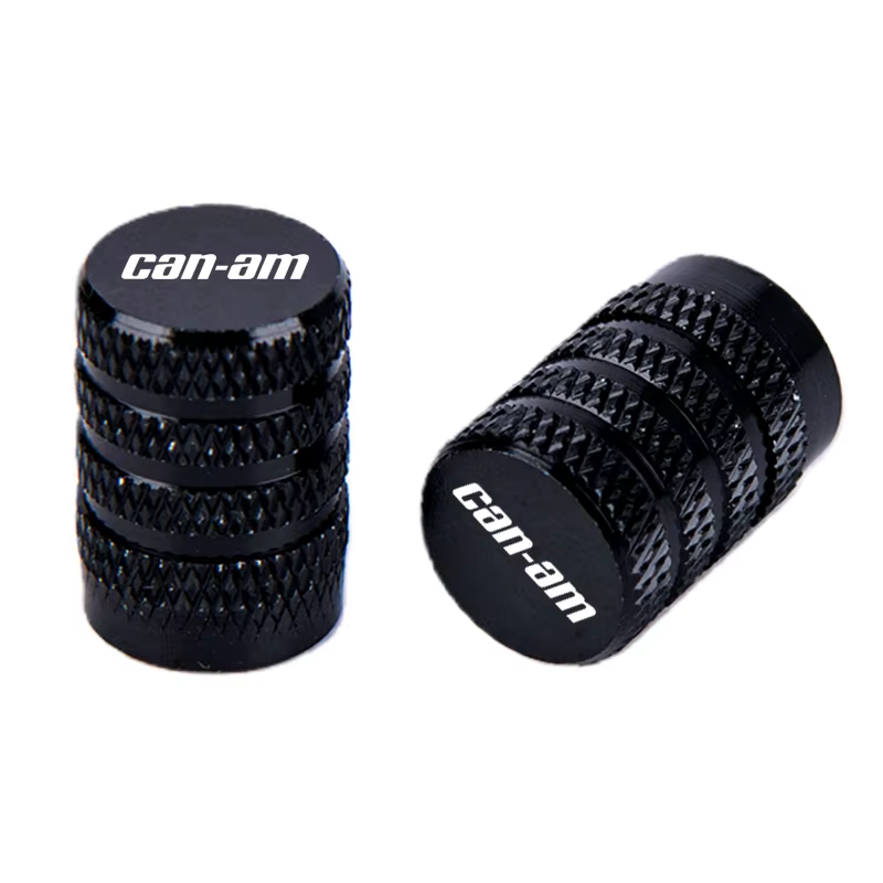 Pour accessoires Bombardier Can-Am Canam Can Am, 2 pièces, capuchons de valve de pneu de moto, couve