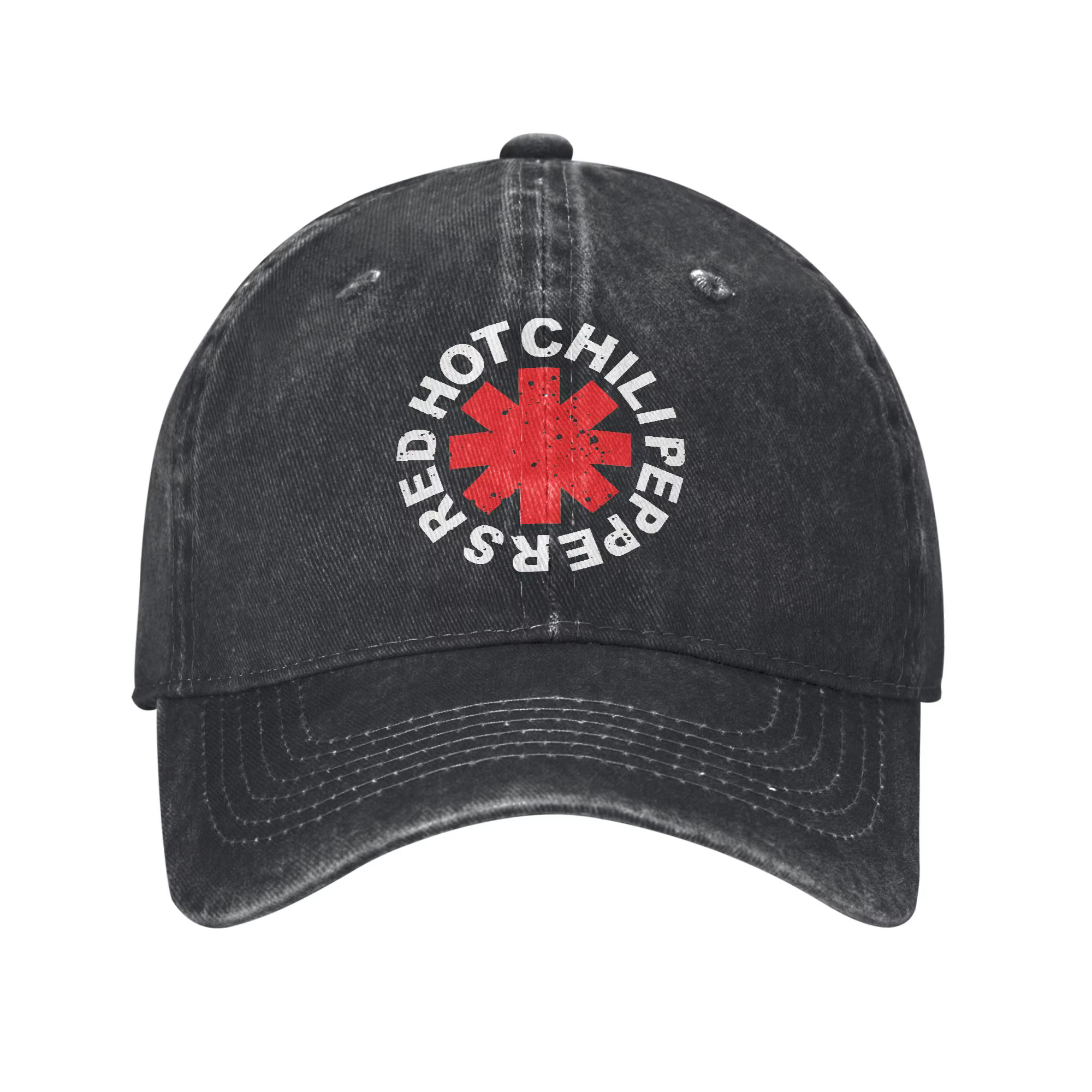 Casquette de baseball rouge style Hot Chili Pepper, streetwear d'été, casquette trucker, casquette s