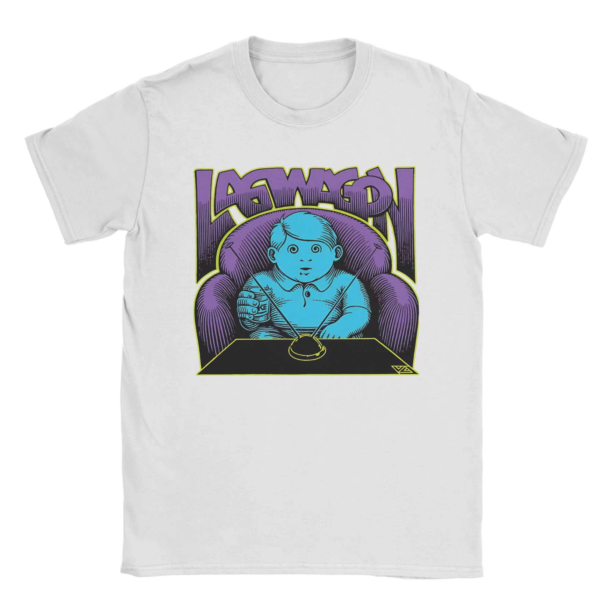 Lagwagon Best est un t-shirt punk américain pour hommes, t-shirt vintage 100% coton, col rond, manch