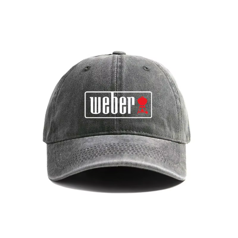 Weber BBQ casquettes de Baseball chapeaux en détresse casquette de papa hommes femmes rétro en plein