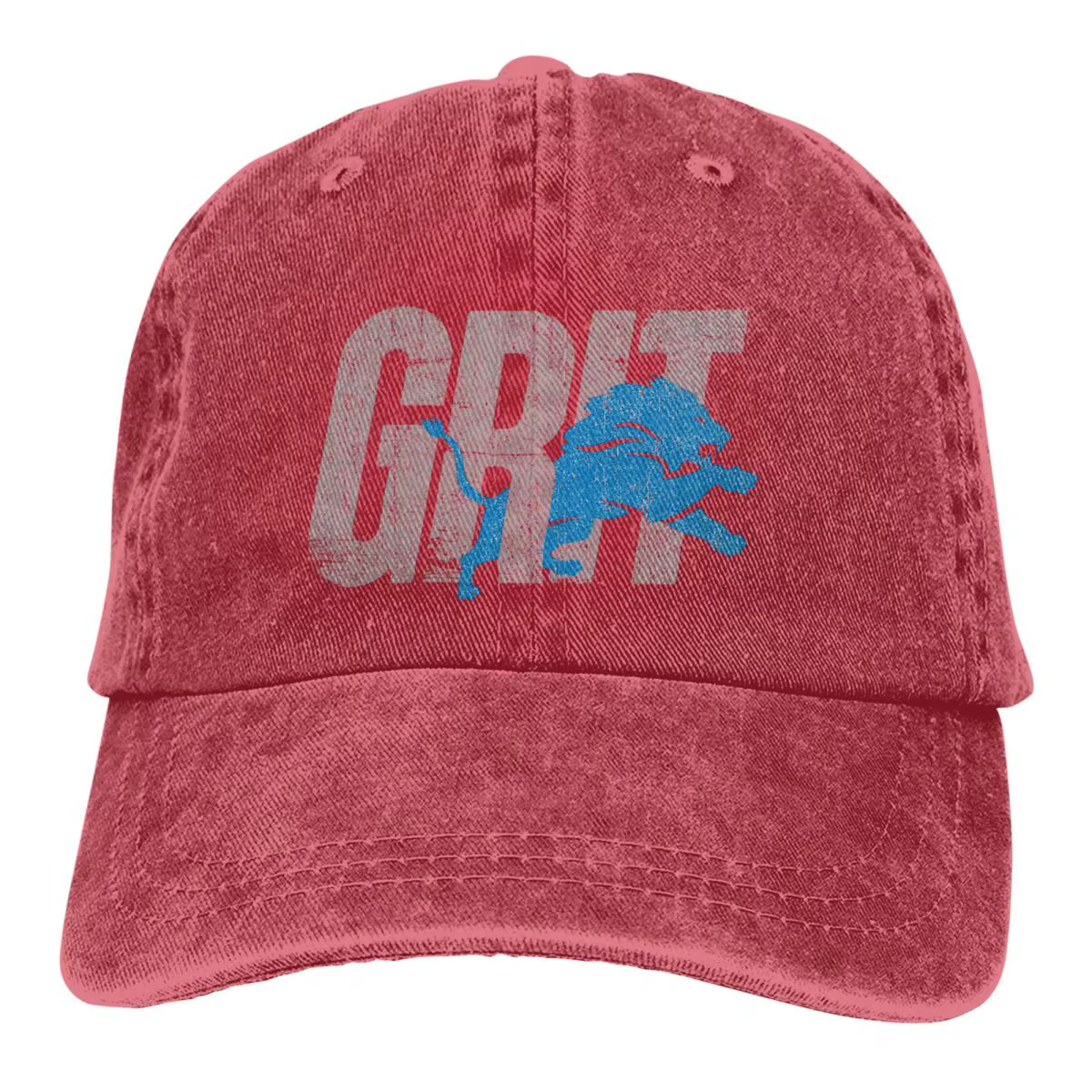 Detroit Grit-Casquette de Baseball Classique pour Homme et Femme, Chapeaux, Protection de Visière, S