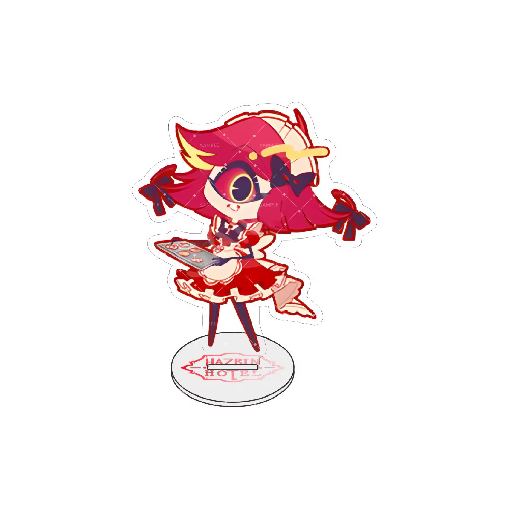 Support acrylique mignon Anime Hell Hotel 2, Charlotte/Alastor, décorations de table, accessoires de