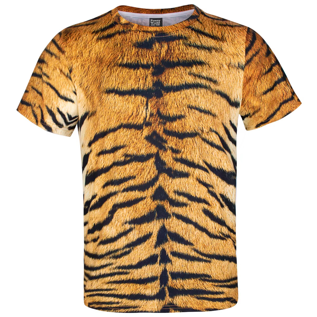 T-shirt pour homme, t-shirt Captain, hauts à manches courtes d'été, imprimé 3D tigre, léopard, zèbre