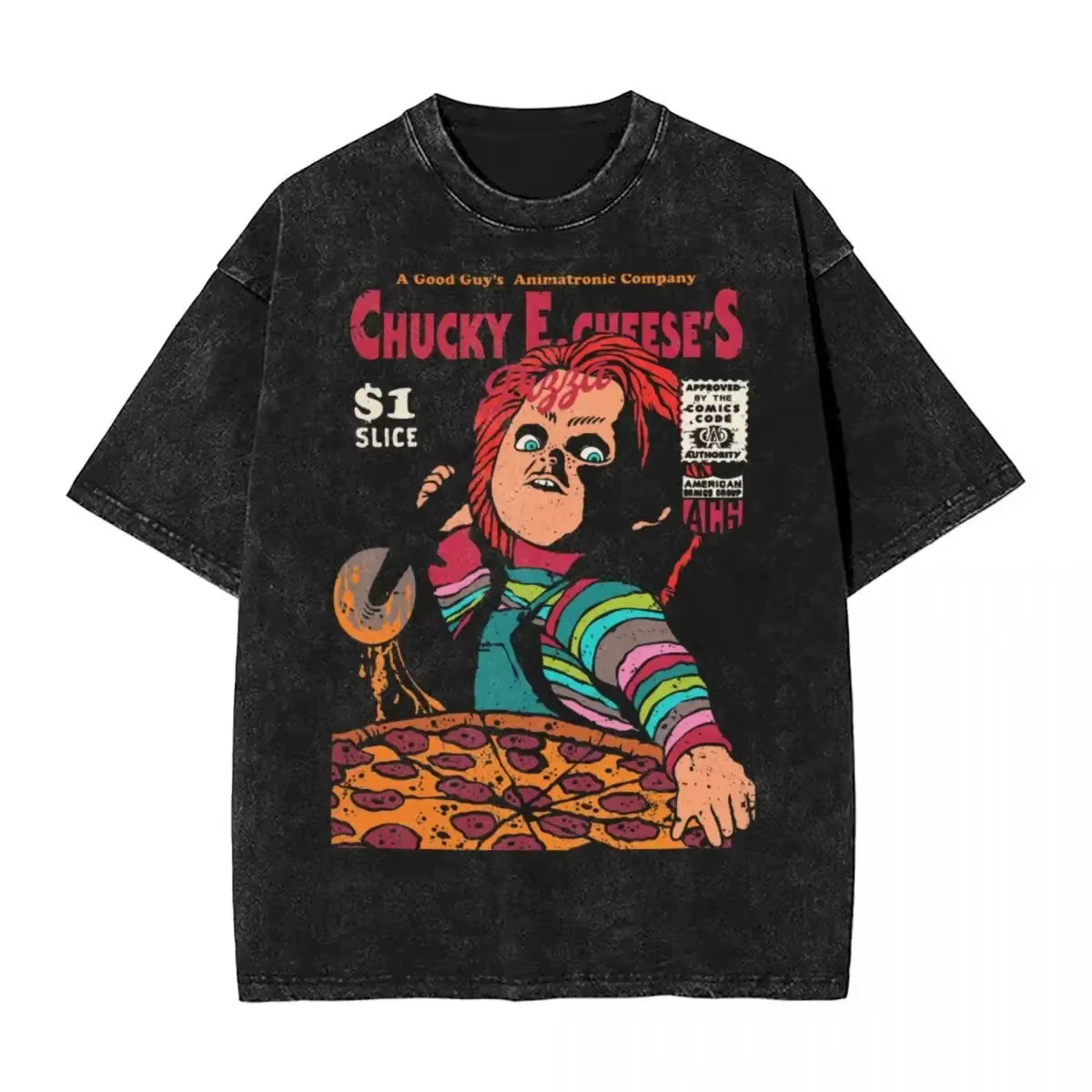 Horreur Chucky et Tiffany lavé t-shirt hommes femmes nous vaincons tuer Halloween décontracté t-shir