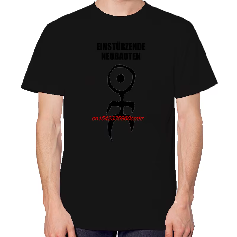 Einstürzende Neubauten Logo Cool rétro graphique T-Shirts coton nouvelles chemises et T-Shirts unise