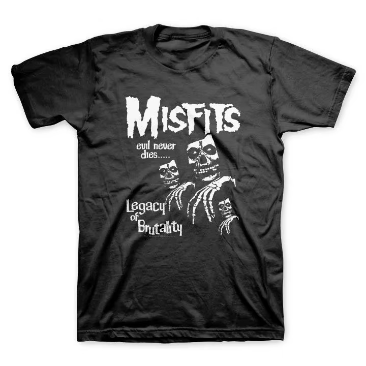 T-shirt décontracté Misfits Die Die My Darling, marque de luxe pour hommes et femmes
