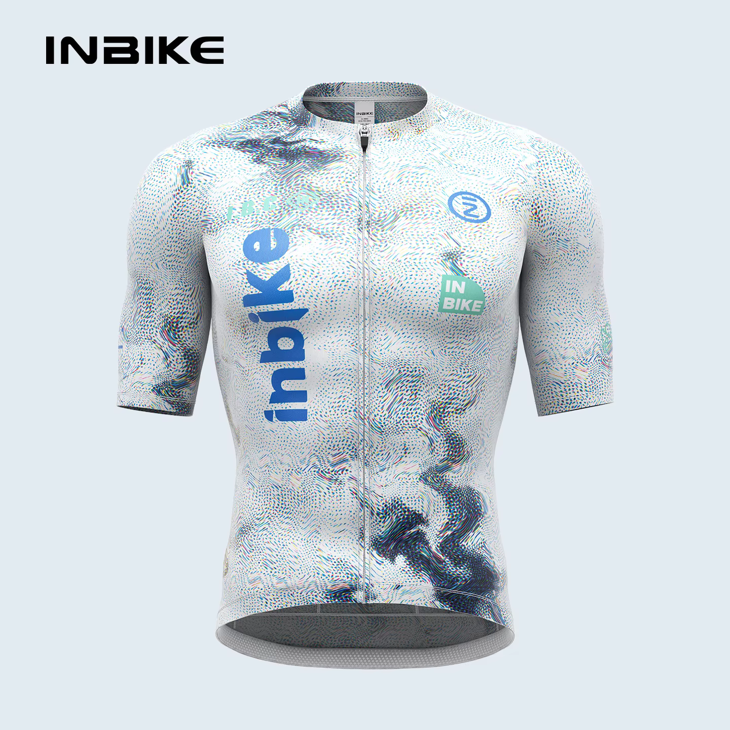 Vêtements de cyclisme INBIKE, maillot de cyclisme respirant pour homme, séchage rapide, manches cour