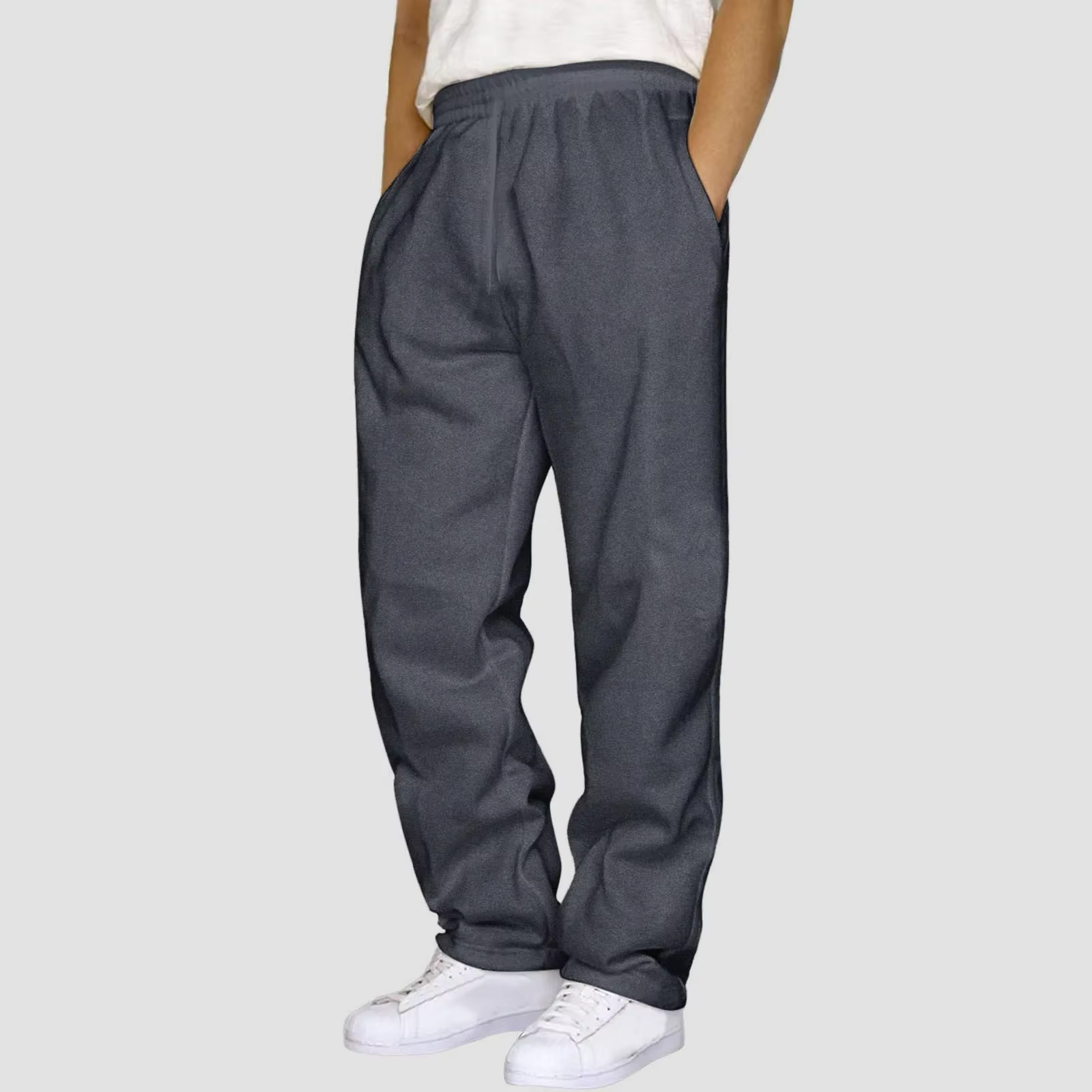 Hommes Cargo survêtement pantalon automne hiver polaire pantalons de survêtement hommes polaire salo