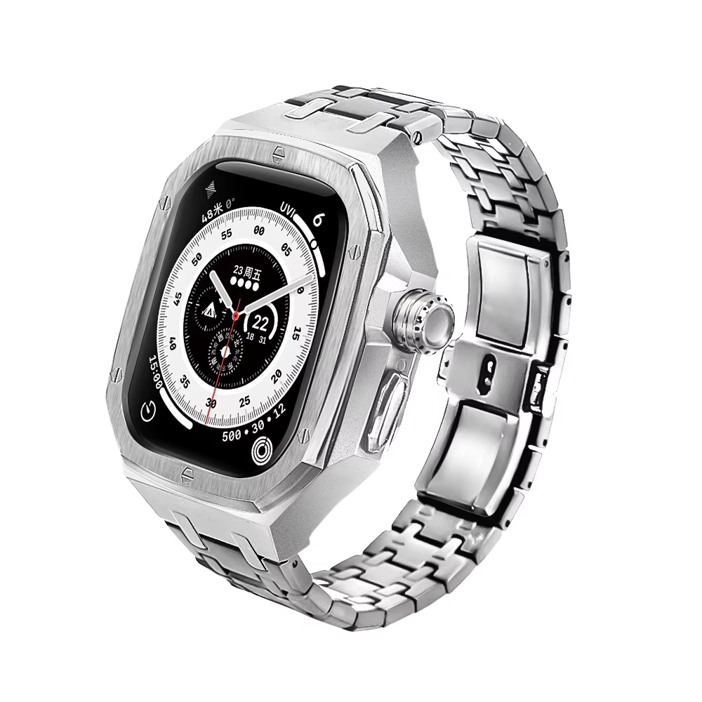 Kit de Modification de luxe pour Apple Watch Ultra 2 1, accessoires de remplacement, boîtier métalli