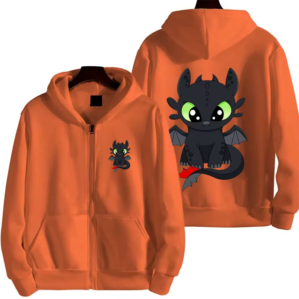 Manteau à capuche unisexe épais et oversize avec fermeture éclair, style Harajuku, nouvelle collecti