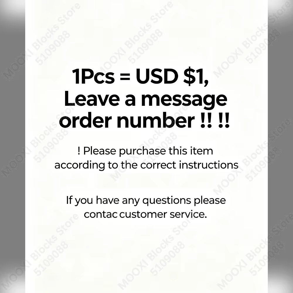 1 pièce = 1 USD, laissez un message avec le numéro de commande ! Si vous avez des questions, veuille