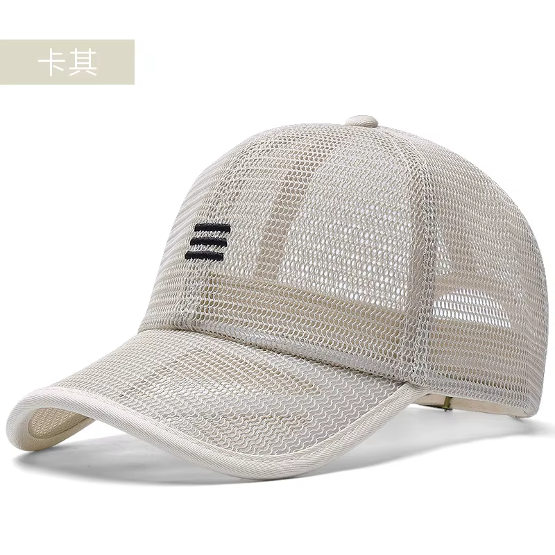 Casquette de baseball grande taille en maille intégrale pour l'été, 56-60CM 60-65CM, livraison direc