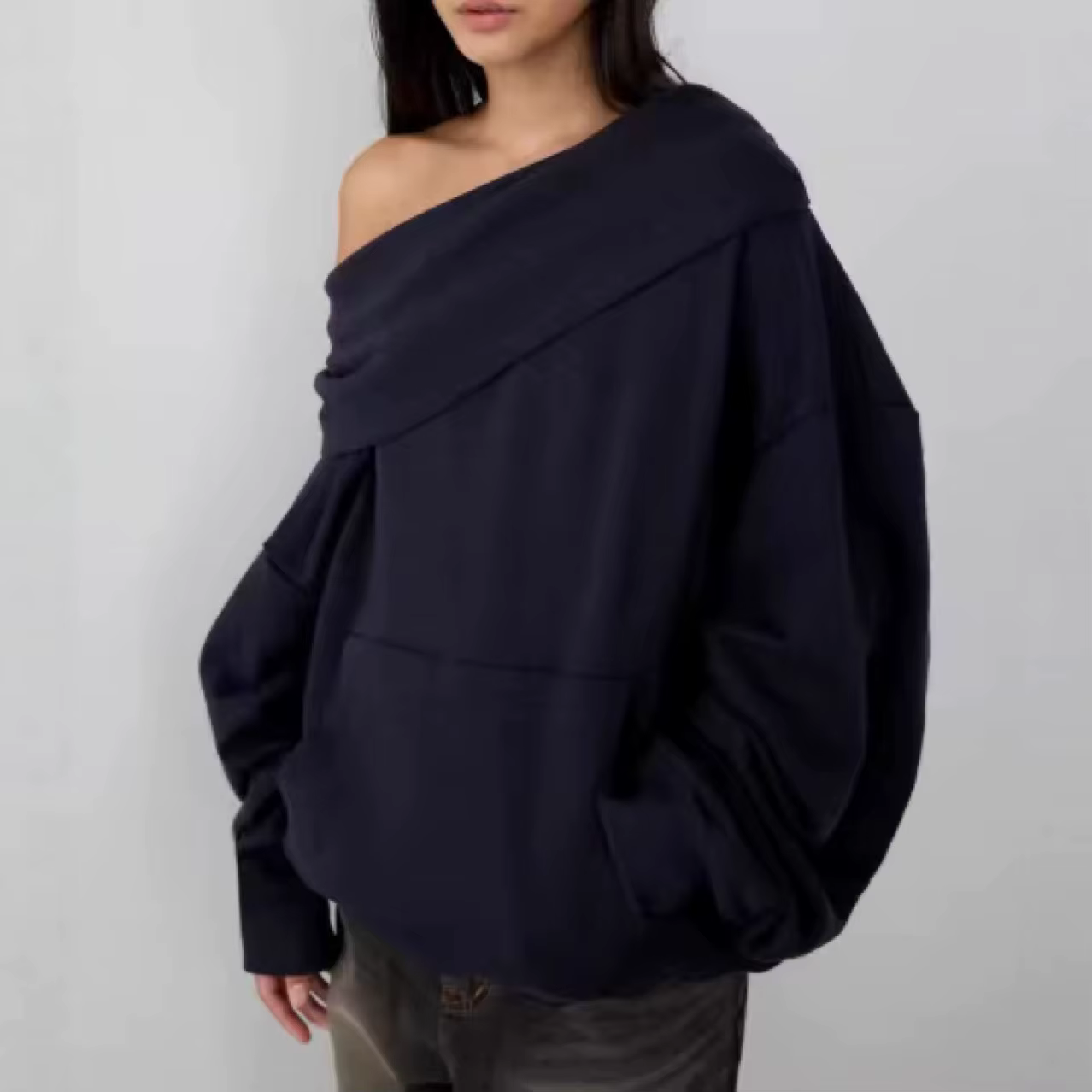Sweat à capuche en velours intégré flamme 2025, sweat-shirt court décontracté pour femme, nouveau pr