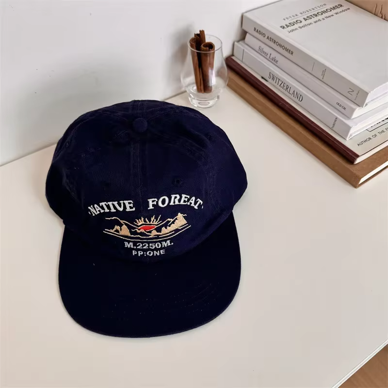Casquette aviation à bord plat pour hommes et femmes, casquette d'opérabilité, lettre de couple Lite