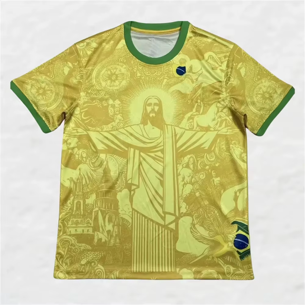 T-shirt imprimé Christ the Redeemer du Brésil Rio de Janeiro, pour hommes et femmes, à séchage rapid