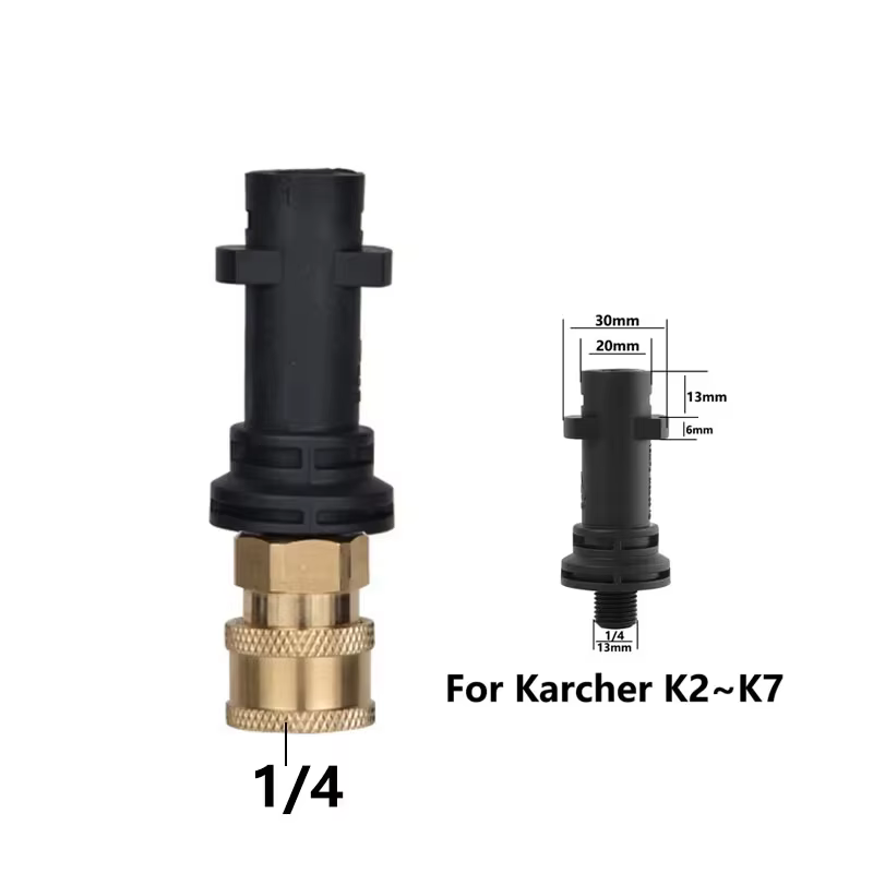Accessoires pour nettoyeur haute pression, prise rapide 3/8, adaptateur Anti-emmêlement, tuyau de co