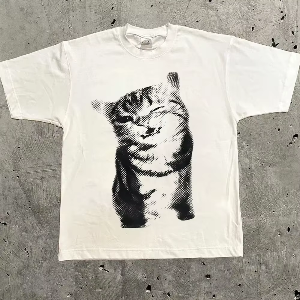 T-shirts graphiques Harajuku Y2K pour hommes et femmes, hauts streetwear oversize, style Pro Choice