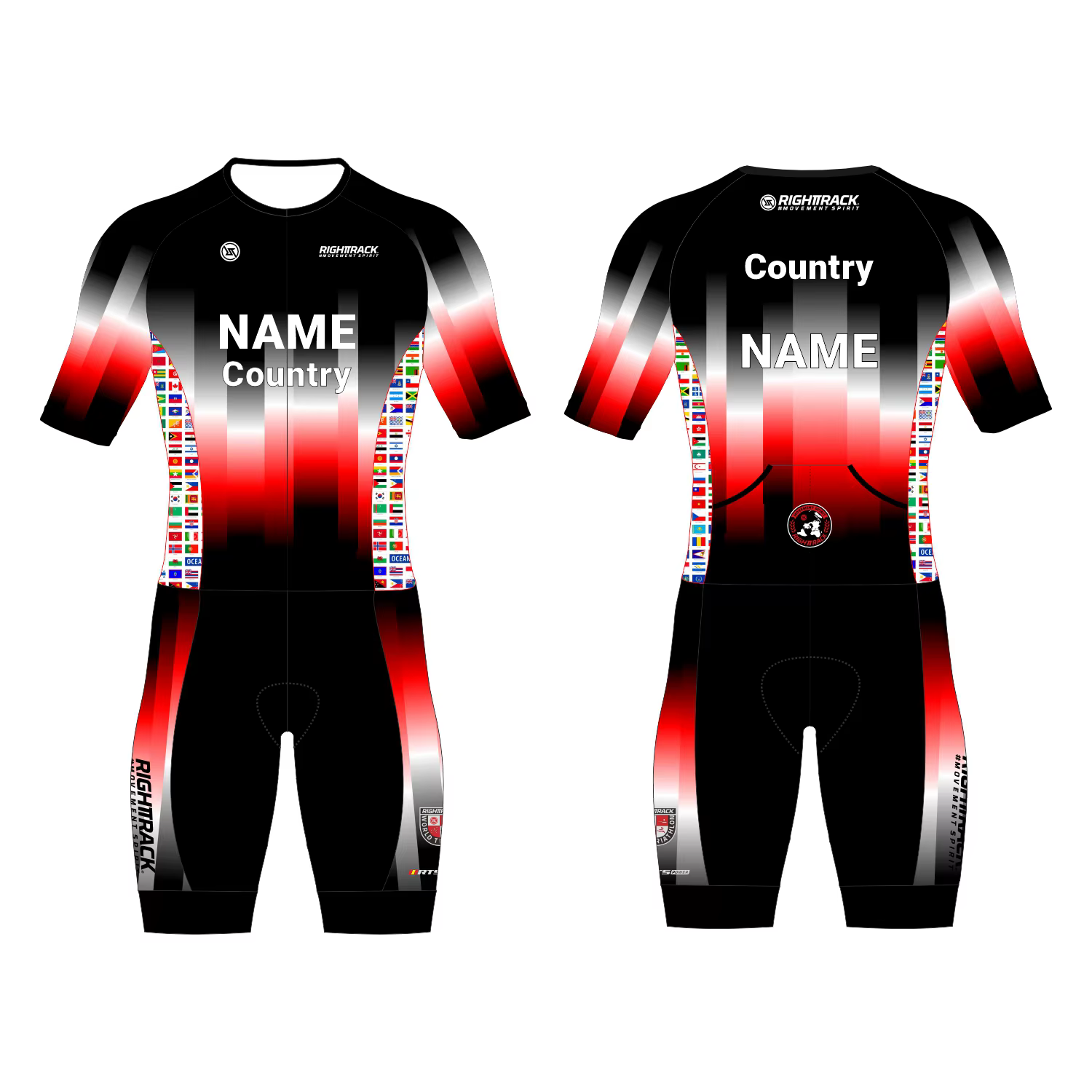 Impression sur demande Trisuit personnalisé Triathlon combinaison vêtements combinaison natation cyc