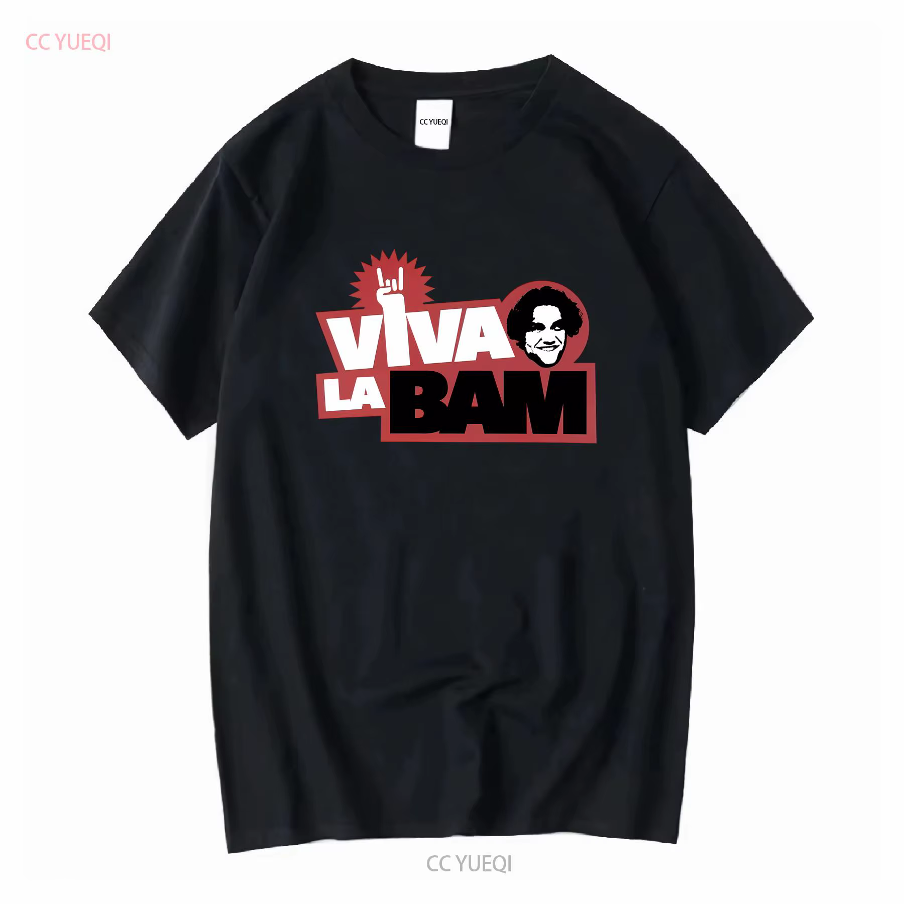 Vintage 2004 Viva La Bam Jackass MTV Margera T-shirt officiel sous licence Sz M vintage Graphique la