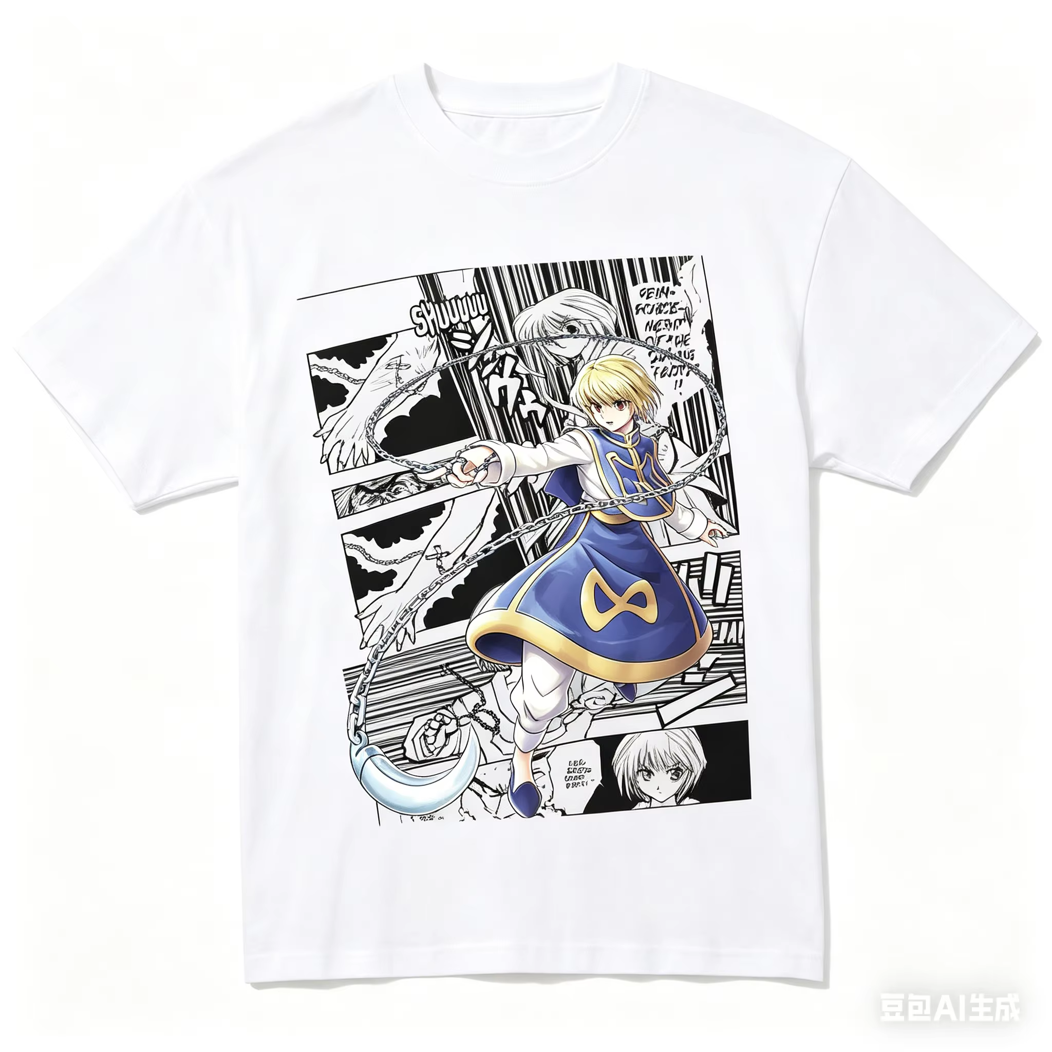 T-shirt en coton Hunter X Hunter, vêtements originaux, nouveau modèle, t-shirt Anime, vêtements tout