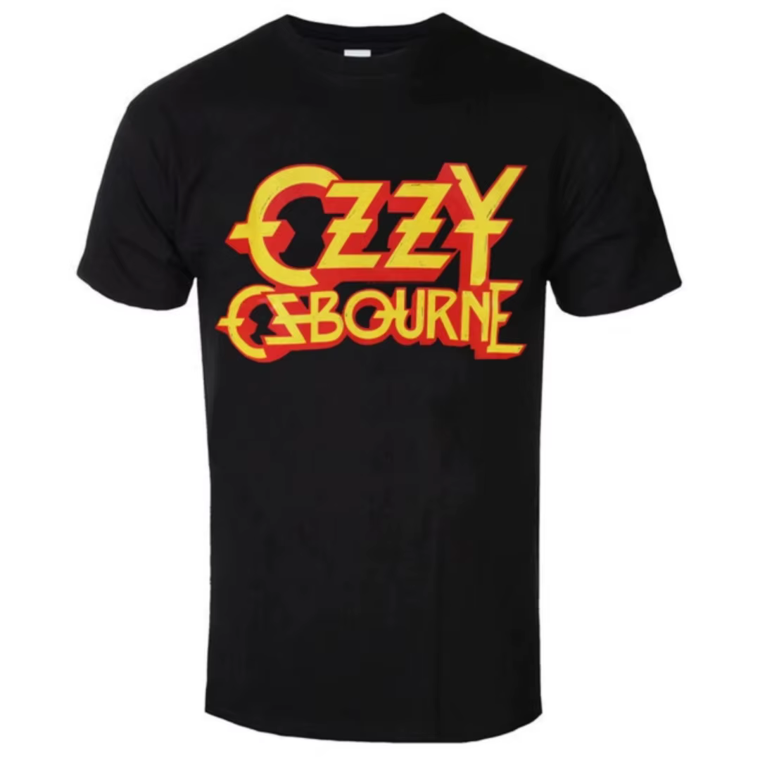 Ozzy Osbourne - T-shirt décontracté et tendance avec impression du logo Ozzy, T-shirt en coton, T-sh