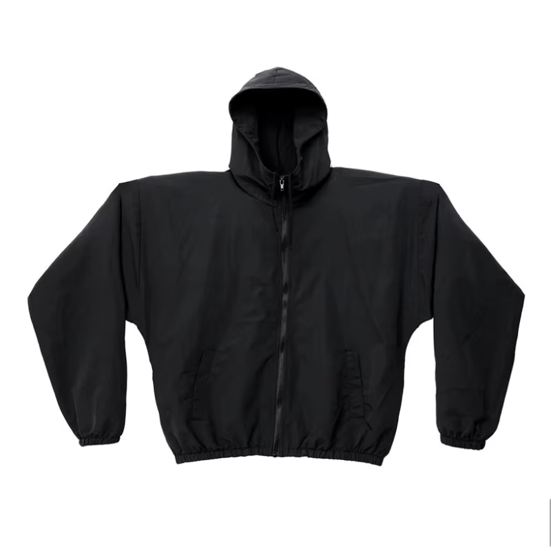 Manteau coupe-vent à capuche Style Kanye West pour hommes, veste Streetwear, vêtements d'extérieur t