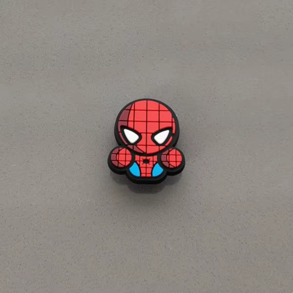 Boucles de chaussures personnalisées créatives et amovibles DIY pour sabots, thèmes Avengers, Spider