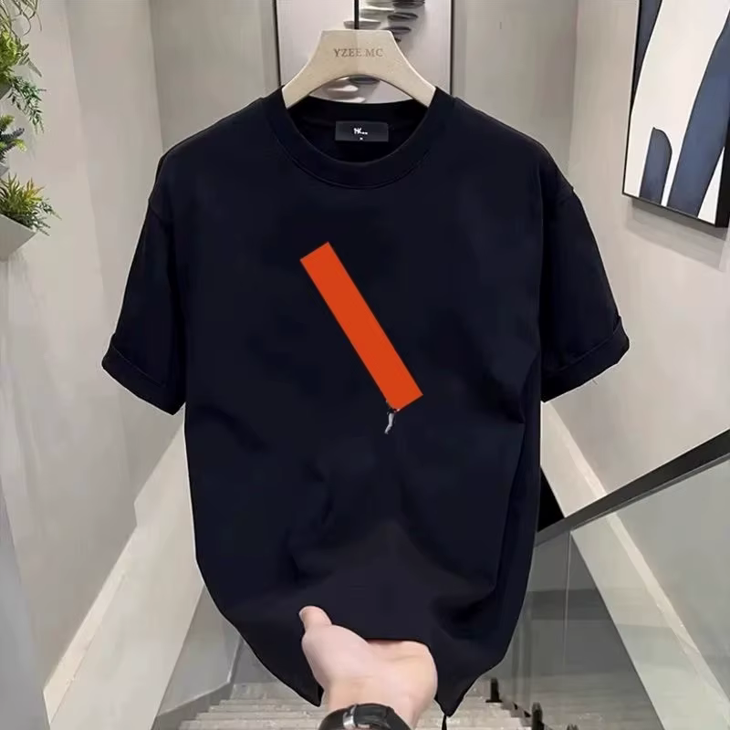 T-shirts en coton pour hommes, blanc, 5XL, t-shirt décontracté pour hommes, vêtements d'été, t-shirt