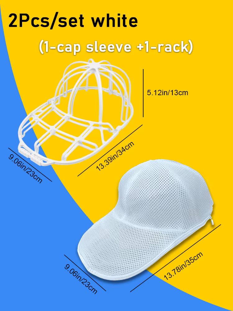 Ensemble de lavage de chapeaux 2 pièces/ensemble, casquette de baseball en bec de canard, lavage et 
