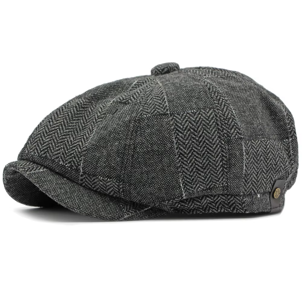 HT4341 casquette béret printemps automne casquettes pour hommes femmes Vintage Plaid casquette octog