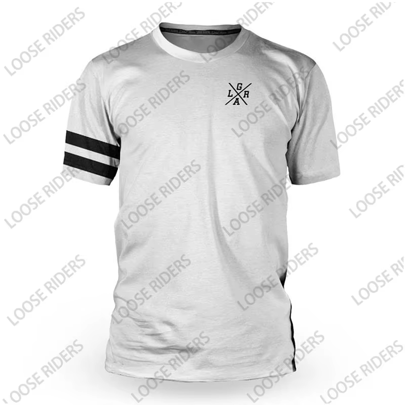 Lâche cavalier moto VTT équipe descente maillot tout-terrain MX vélo cyclisme chemise tout-terrain V