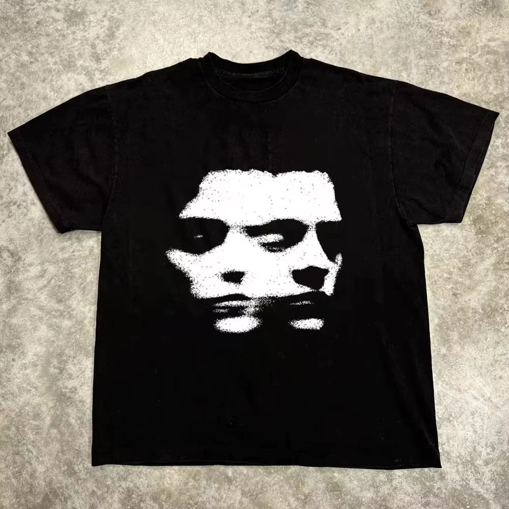 T-shirts graphiques Harajuku Y2K pour hommes et femmes, hauts oversize style streetwear, t-shirt Pro
