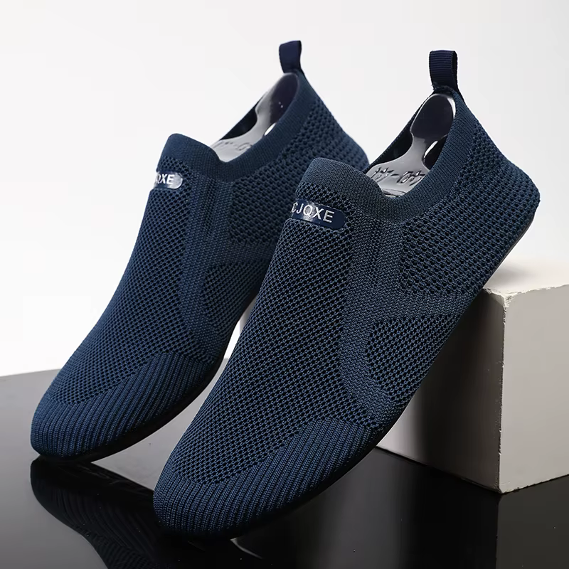Mocassins pour hommes printemps-été, baskets décontractées en une seule pièce pour le confort et la 