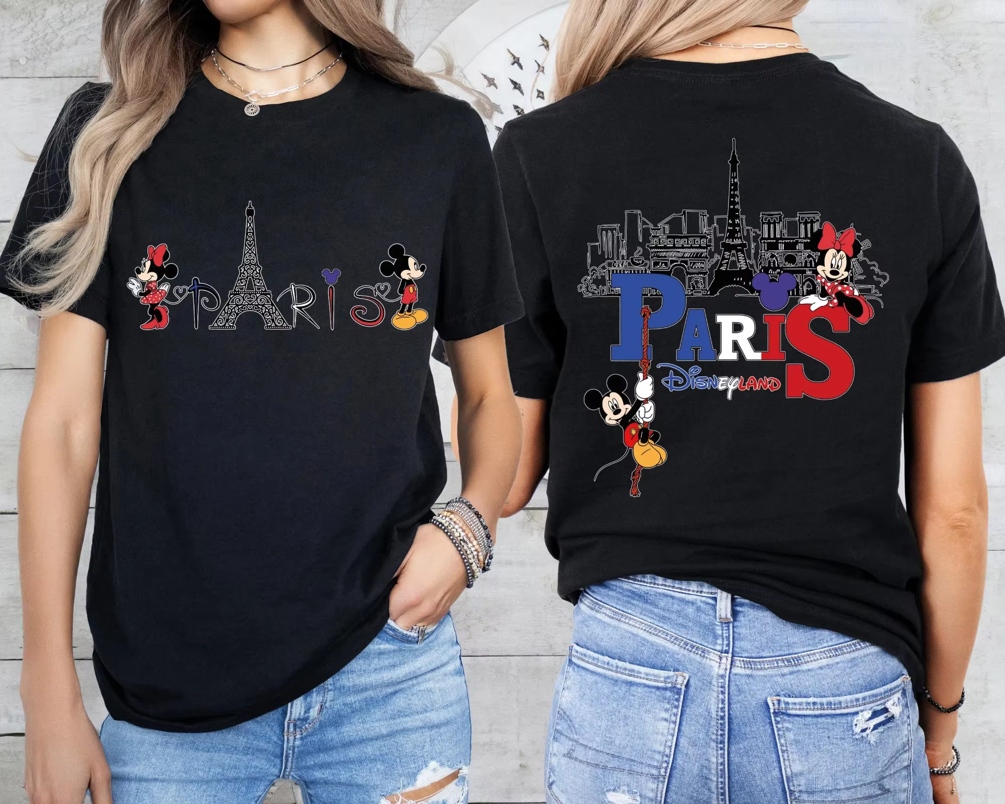T-shirt graphique Mickey été 2026, pour parents et enfants, mode familiale, coton, manches courtes, 