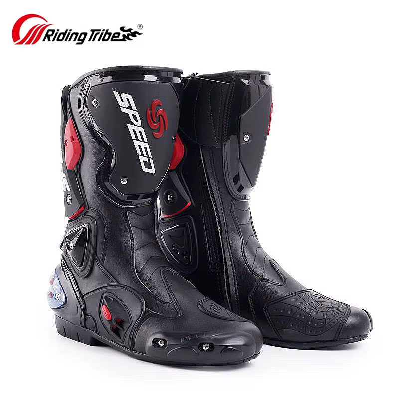 Riding Tribe hommes Moto bottes Moto course Motocross tout-terrain Moto Moto chaussures Botas Moto b