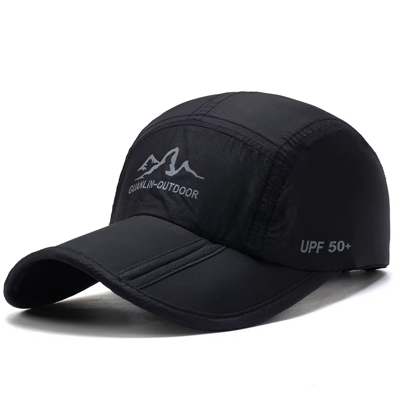 Casquette de Baseball à séchage rapide pour hommes, pare-soleil respirant, pliable, pour Sport de pl